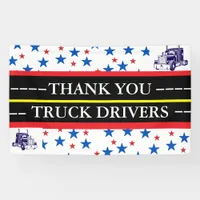 Thank You Truck Drivers | Trucker Appreciation  Banner