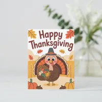 Thanksgiving Turkey Note Card