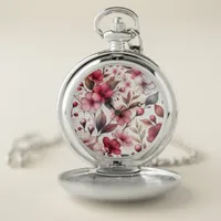 Cherry Blossom Pocket Watch