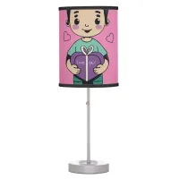 Cute Boy Tote Table Lamp