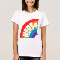 Hers Rainbow Arrow T-Shirt
