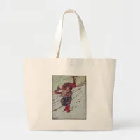 The North Wind Doth Blow Large Tote Bag