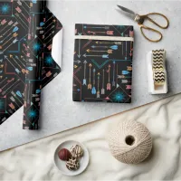 Boho Arrows and Sun V11 ID748 Wrapping Paper