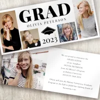 Photo Collage Class of 2023 Graduation Announcement