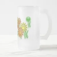 Mug - Neon Flowers