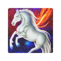 Cosmic Horse Metal Print