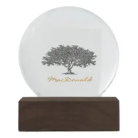 Snow Globe - Family Tree and Name