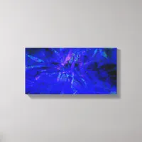 Blues Weed Canvas Print