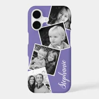 Custom Instagram Photo Collage Personalized Name iPhone 17 Case