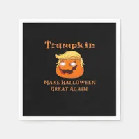 Trumpkin Halloween – Make Halloween Great Again Pu Napkins