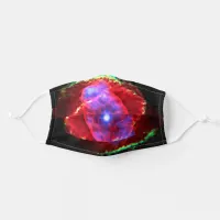 Cat's Eye Nebula NGC 6543 Optical Composite, ZGOA Adult Cloth Face Mask