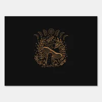 Academia Goblincore Cottagecore Aesthetic Witchy M Sign