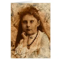 Soulful Eyes All Occasions Blank Inside Greeting 