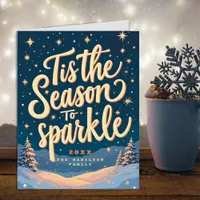 Tis the Season to Sparkle Holiday Card