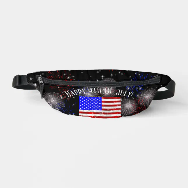 4th of July Celebration - USA flag  Fanny Pack