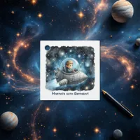 Rocket Toddler Space themed Birthday Party Favor Tags