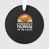 Coolest Trumpkin Patch Ornament