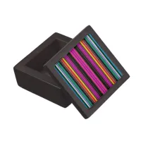 Thin Colorful Stripes - 2 Jewelry Box