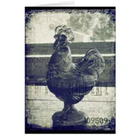 Vintage Rooster of Glass