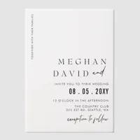 Elegant Wedding Vellum Invitations