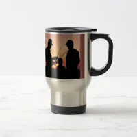 Farmers and Sunset Travel Mug