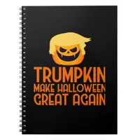 Halloween Trumpkin Make Halloween Great Again Notebook