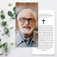 Memory Photo Prayer Memorial Bookmark