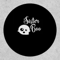 Sister Boo Halloween  Patch