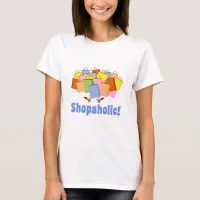 Cute Shopaholic Saying T-Shirt