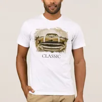 *~* Classic Vintage Antique Old Retro Car T-Shirt