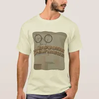 Dad Garage Illustrated Cartoon Slogan T-Shirt