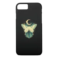 Moth Fairycore Goblincore Whimsigoth Cottagecore iPhone 8/7 Case