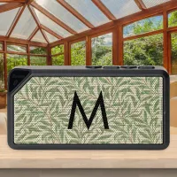 William Morris Willow Bough Pattern Monogram Bluetooth Speaker