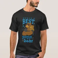 Worlds Best Papa Bear T-Shirt