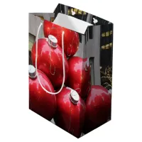 Huge Christmas Ball Ornaments in NYC Medium Gift Bag