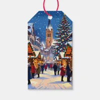 Strasbourg, France Christmas Market Gift Tags