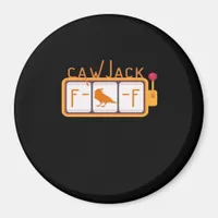 F-Caw-F Jackpot Retro Graphic Magnet