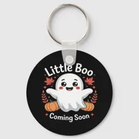 Cute Halloween Pregnancy Announcement Keychain