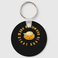 Make Halloween Great Again Trumpkin Classic Keychain