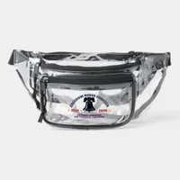 Freedom Rings Forever 1776–2026 USA School Spirit Clear Fanny Pack