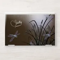 Mocha  Night Dragonfly HP Laptop Skin