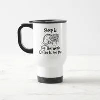 Funny Ferret Travel Mug Commute Companion