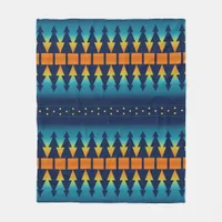 Southwest Sunset Pines Fleece Blanket