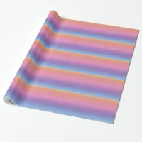 Gift Wrap -Cool Colors of Rainbow