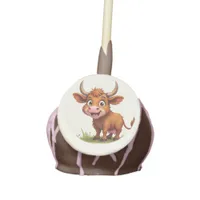 Highland Cow  Cake Pops