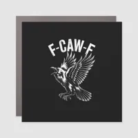 F-Caw-F Crow Retro Classic Car Magnet