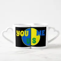 Lovers Mug - You and Me equals Us