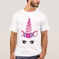 Unicorn Face T-Shirt