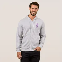 Keep Calm & Catch a Purple Unicorn Men's Hoodie