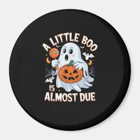 Cute Halloween Pregnancy Announcement Magnet